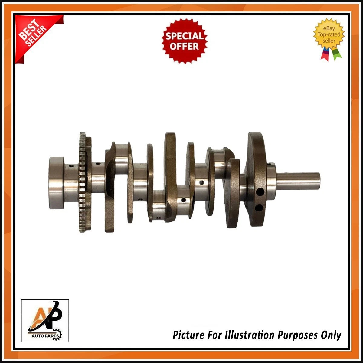 Crankshaft for Maserati Ghibli 3.0 Diesel Nitrated Version M157 (2014–2020)