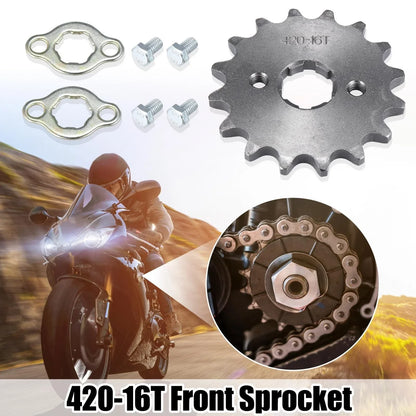 16T 20mm Front Sprocket for Honda 50cc 70cc 90cc 110cc 125cc