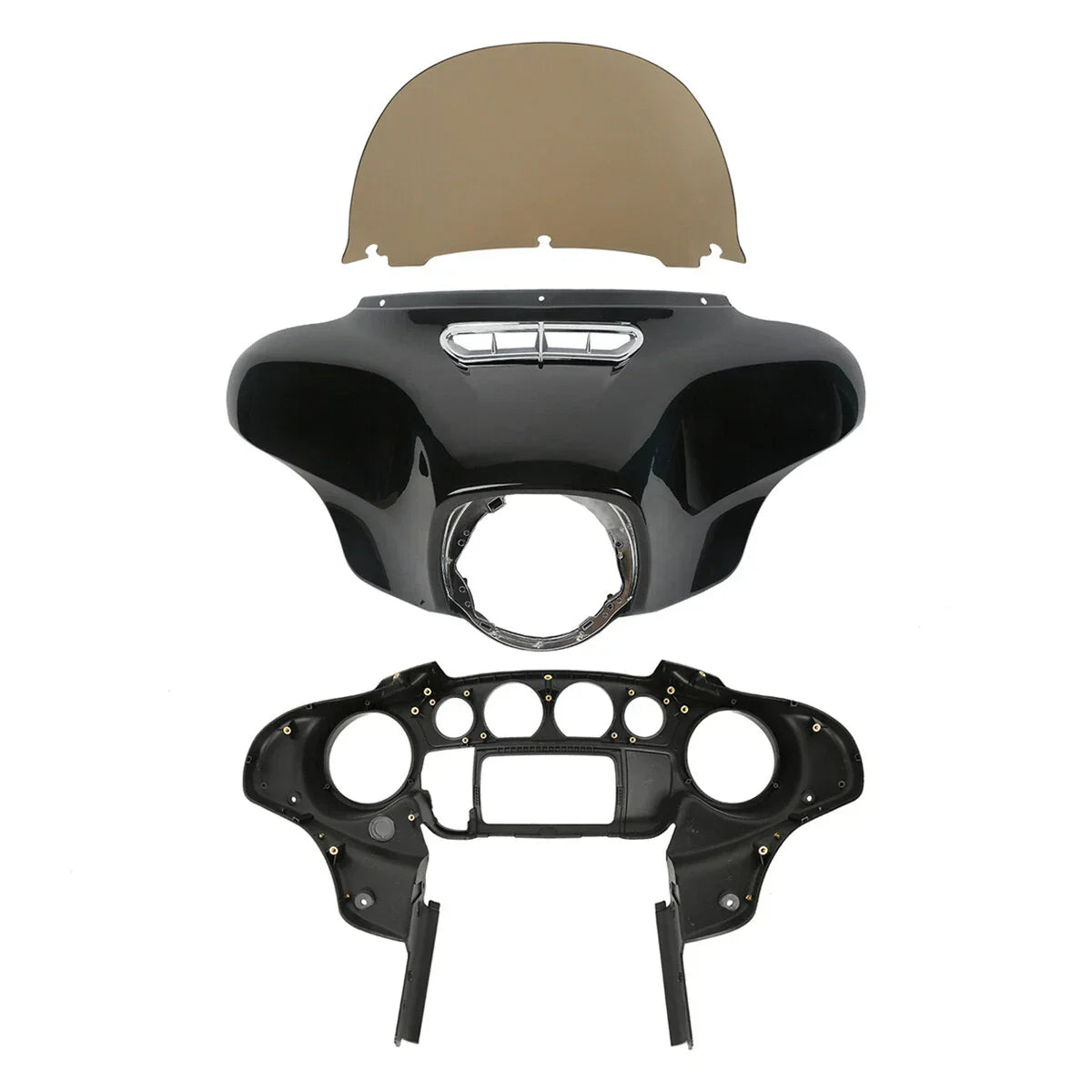 Smoked 12.5" Windshield & Fairings for Harley Touring (2014-2024)