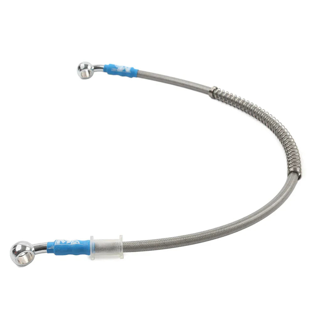 50cm Braided Steel Brake Clutch Oil Hose Line for Motorcycle