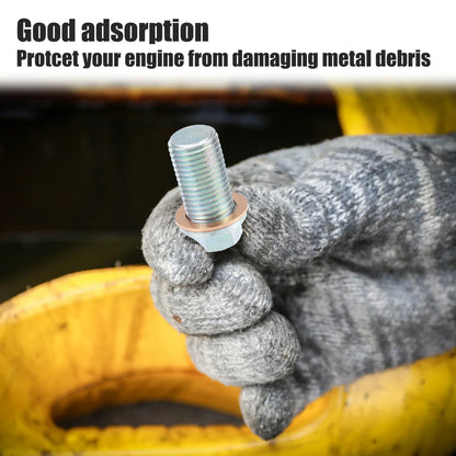 M14x1.5 Engine Oil Drain Plug Screws w/ Seal Rings for Dodge