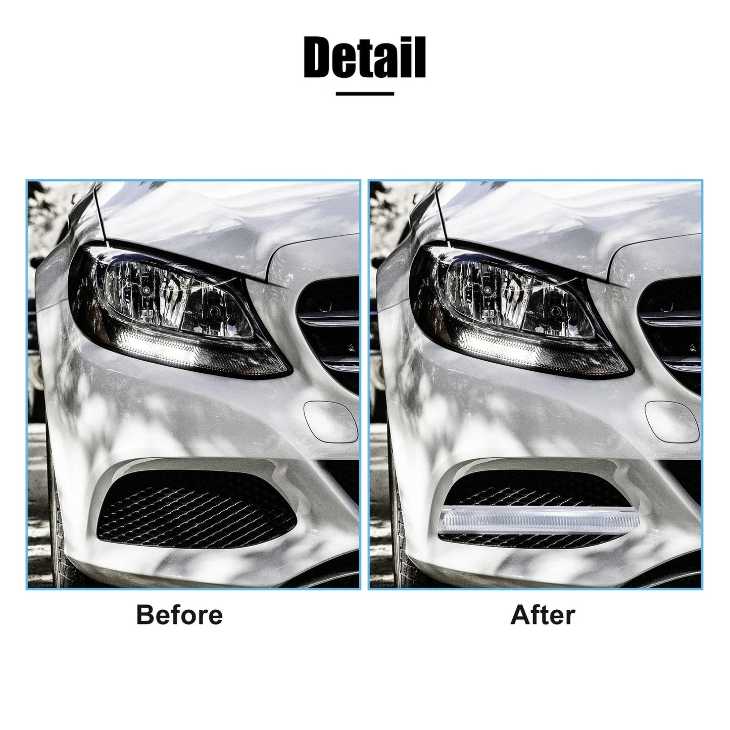 Front LED Daytime Running Fog Lights for Mercedes-Benz E-Class (2009-2016)