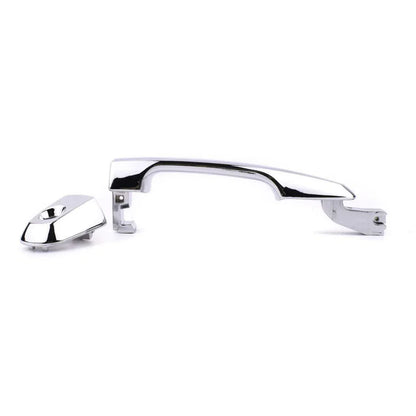 Exterior Door Handle Chrome Set 4 Fits Mitsubishi L200 Triton UTE 2005-14 D06
