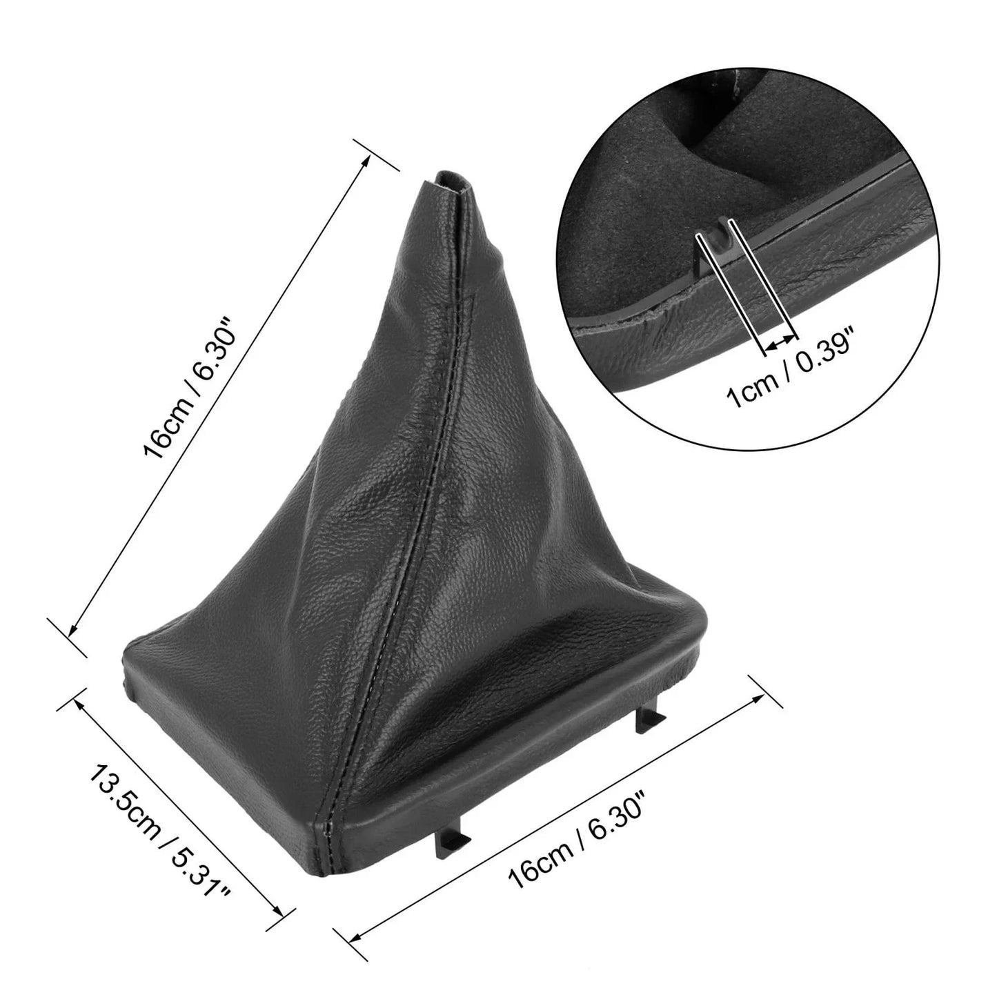Gear Shifter Knob Boot Gaiter Dust Cover for BMW 323i (1998-1999)