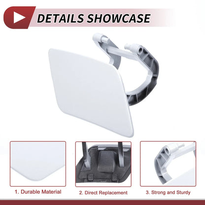 Front Right Bumper Headlight Washer Nozzle Cover for Mercedes-Benz S63 (2014-2020)