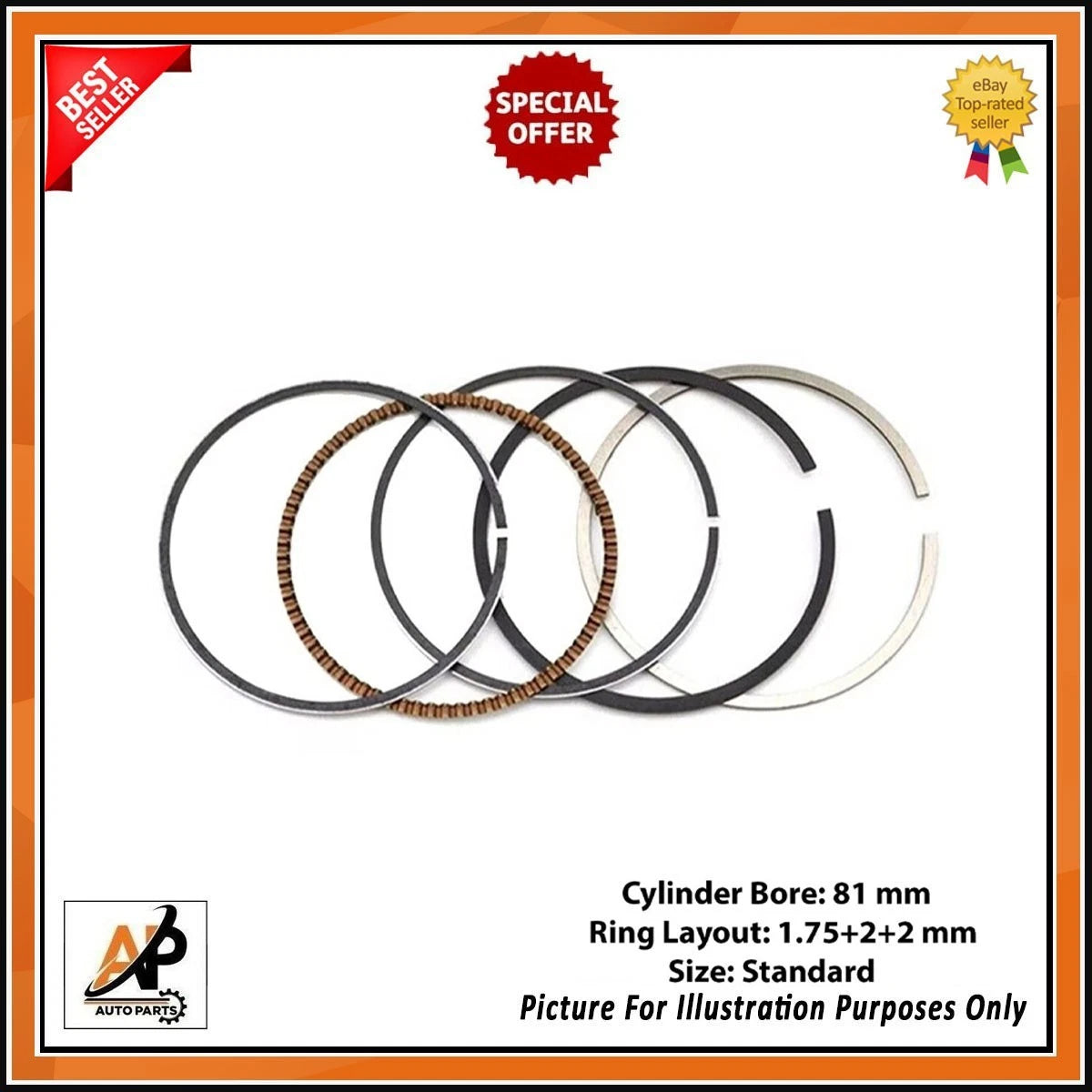 Brake Pads Front Set for Audi Seat VW Caddy (2003–2015)