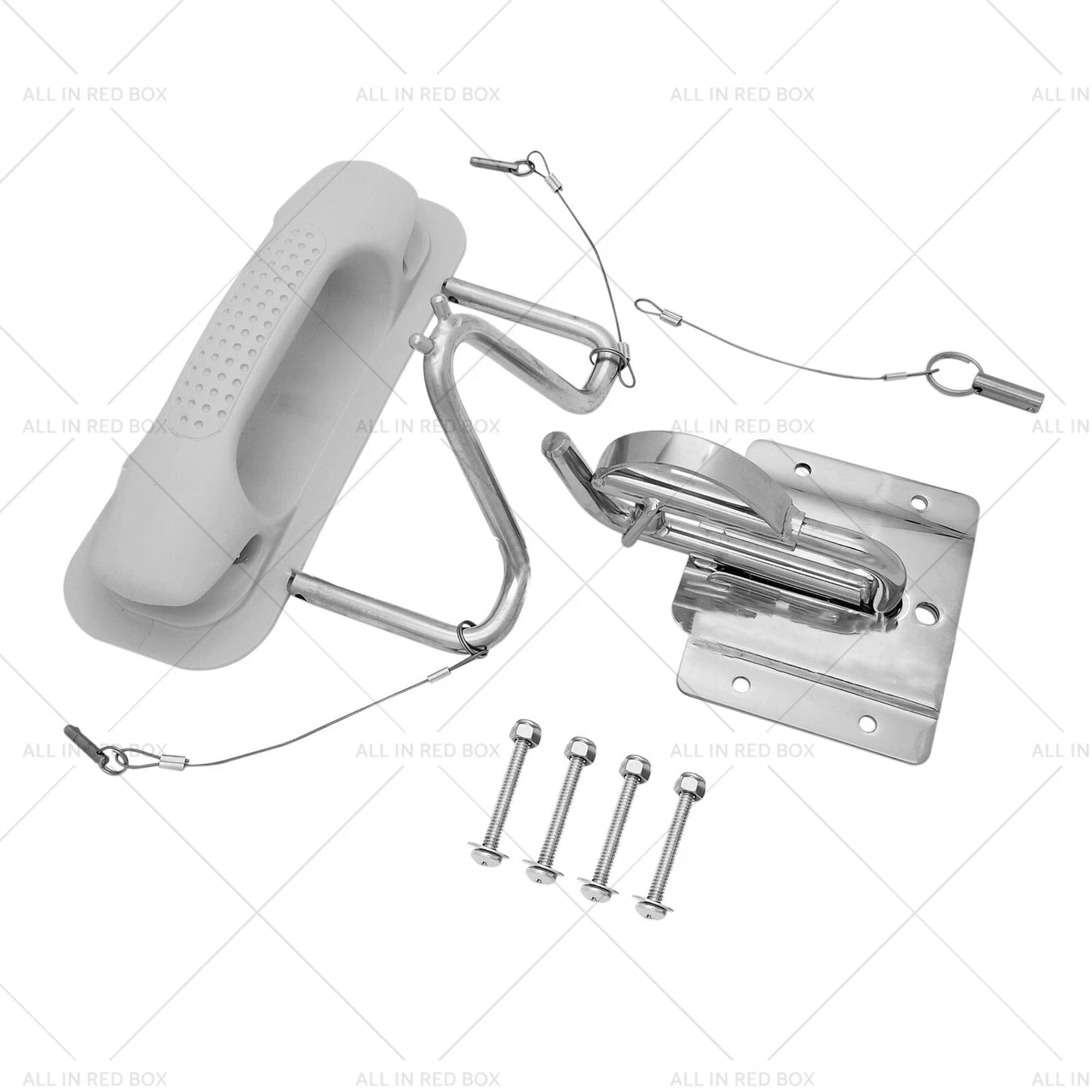 Stainless Steel Quick Davits Set for Boat - Insta-Lock ()