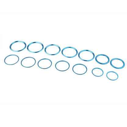 21X AC Vent Outlet Ring Sticker Chrome for Benz GLC260 (2016-2023)