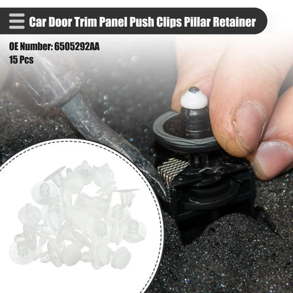 15 x Car Door Trim Panel Push Clips for Dodge