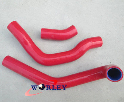 Red Radiator Hose for Nissan Silvia S13 180SX CA18DET Turbo (1989-1994)