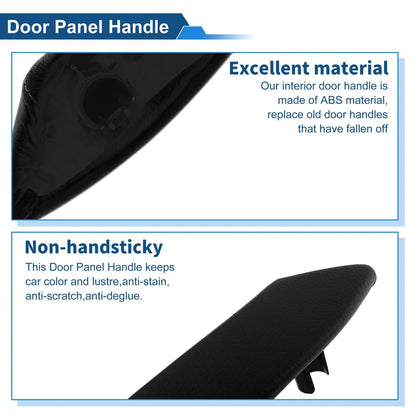 Inner Door Panel Handle for BMW X5 X6 E70 E71 E72 (2007-2013) Black