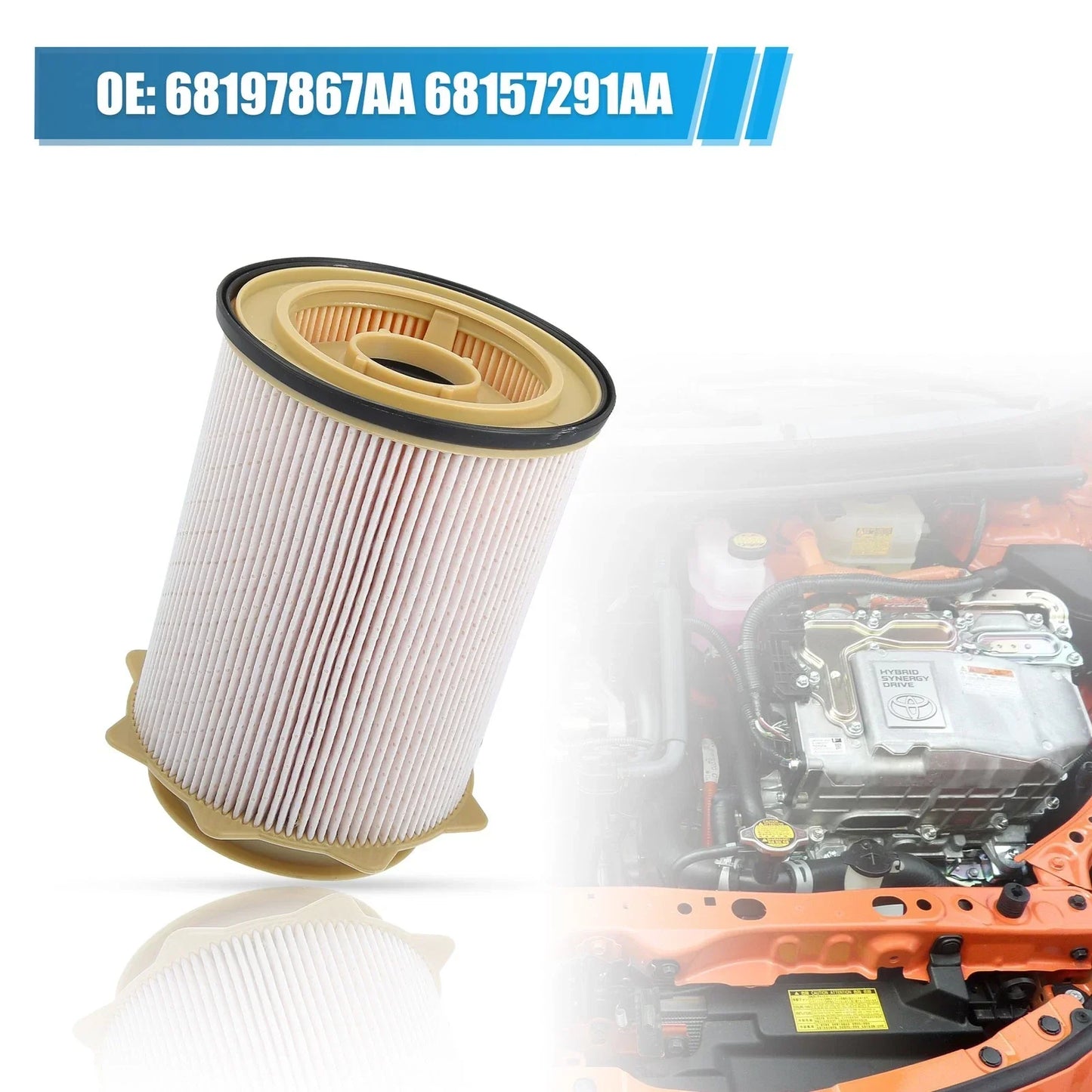 6.7L Fuel Filter Water Separator for Dodge Ram 2500 3500 4500 5500 (2007-2023)