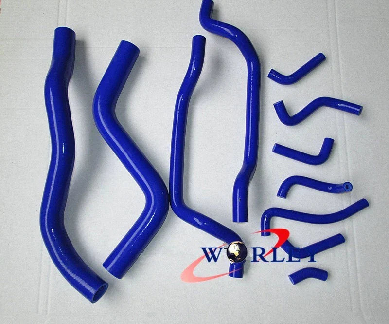 BLK Silicone Radiator & Heater Hose for Mitsubishi Eclipse Spyder GST/GSX (1995-1999)