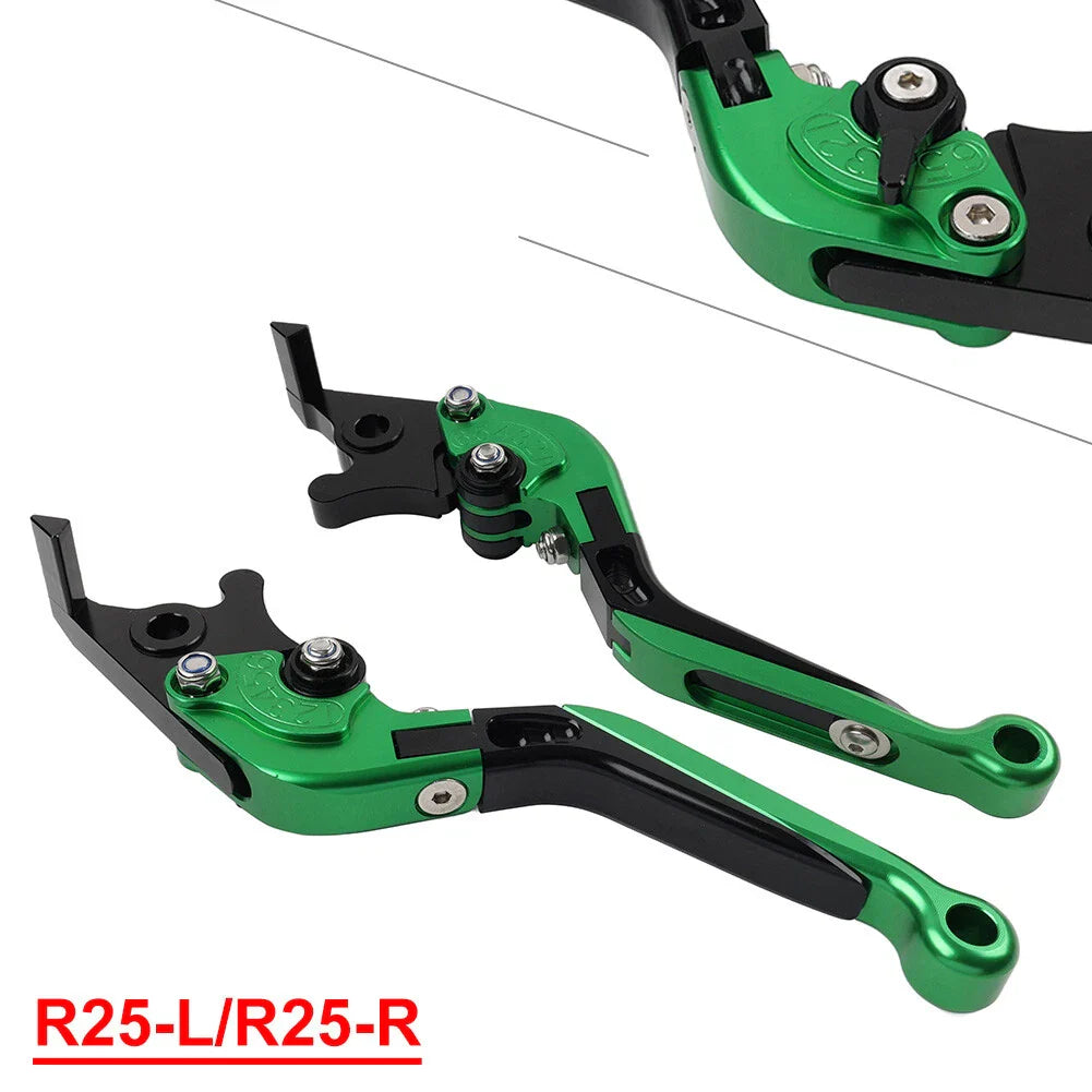 CNC Extendable Brake Clutch Levers for Yamaha YZF R3 R25 MT-03 (15-23)