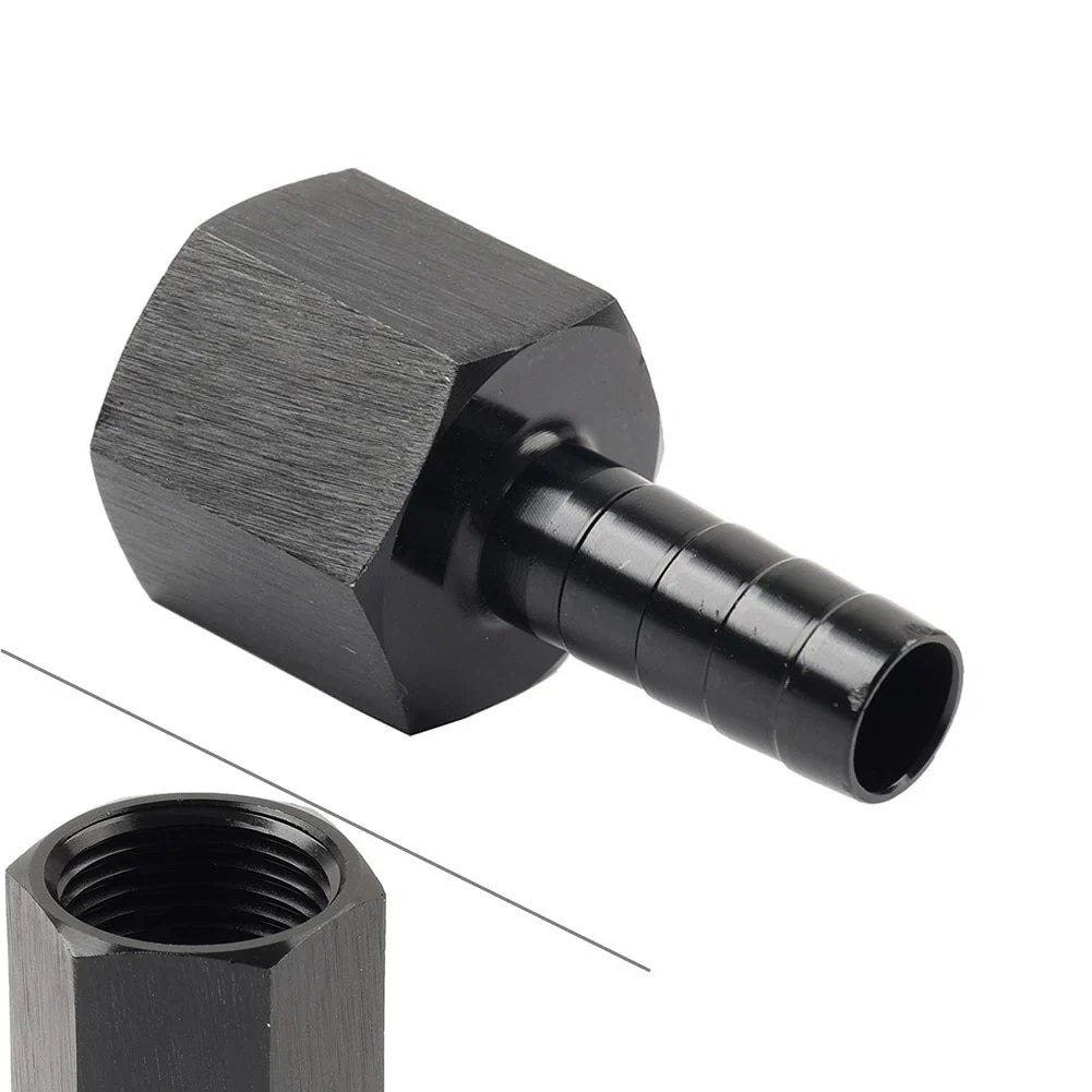 3/8" Hose Barb Fuel Line Push On Swivel Fitting Adapter for AN8 (N/A)