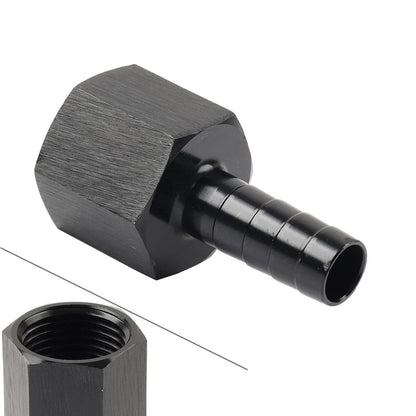 3/8" Hose Barb Fuel Line Push On Swivel Fitting Adapter for AN8 (N/A)