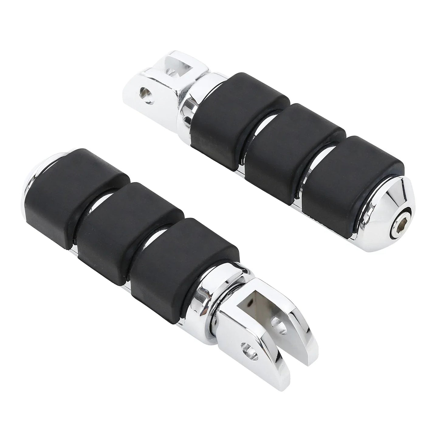 Chrome Rider Driver & Passenger Footpegs Bracket for Harley Softail (2018-2025)
