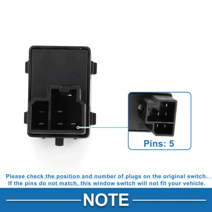 Rear Power Window Switch for Dodge Ram 1500 2500 3500 (2004)
