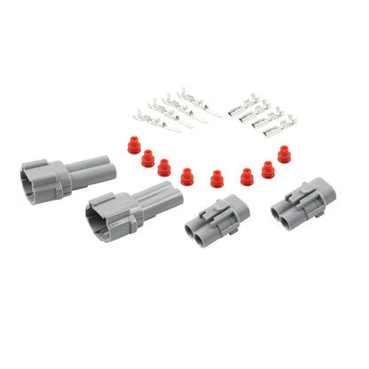DC Power Outlet Connector Plug Set for Yamaha YZF-R6, R1, MT07, MT09, XSR, Tracer