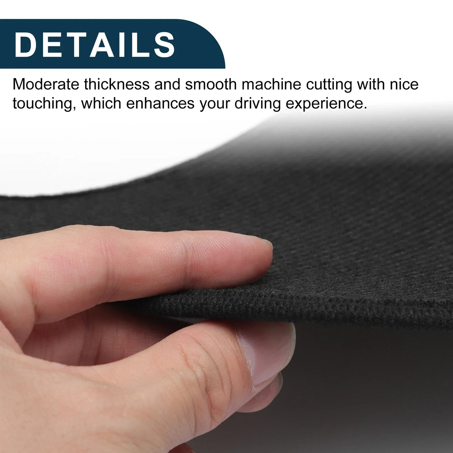 Car Door Leather Anti Kick Pad Sticker for Mercedes-Benz E Class (2016)