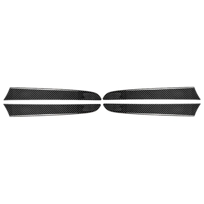 4 x Carbon Fiber Interior Door Handle Covers for Audi Q5 (2010-2018)