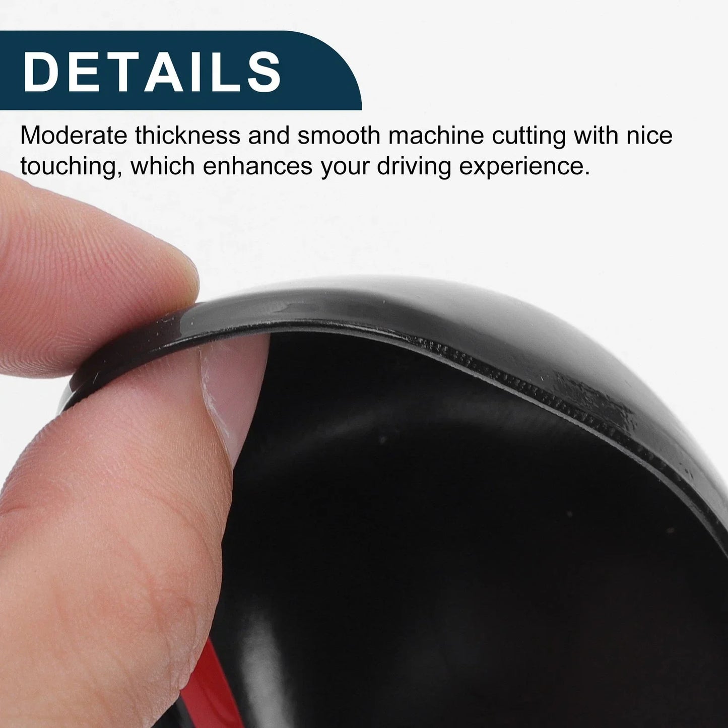 Gear Shift Knob Cover for Honda Accord 2013-2017 Black Console 1 x Piece