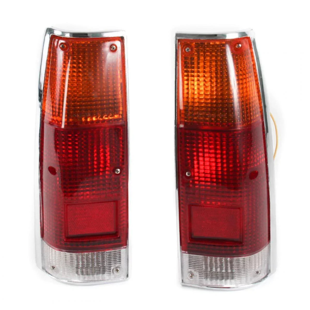 Tail Lights Rear Lamp Chrome Fits Isuzu KB Holden Rodeo Pickup UTE Truck 1980-88