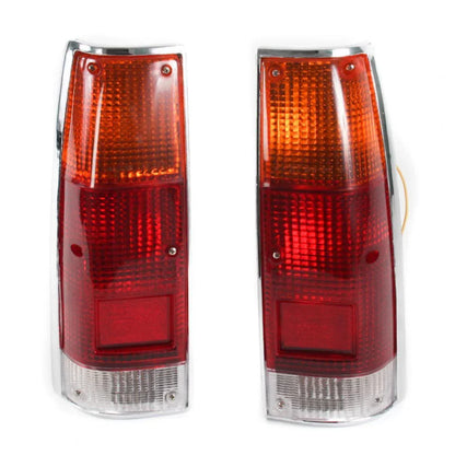 Tail Lights Rear Lamp Chrome Fits Isuzu KB Holden Rodeo Pickup UTE Truck 1980-88