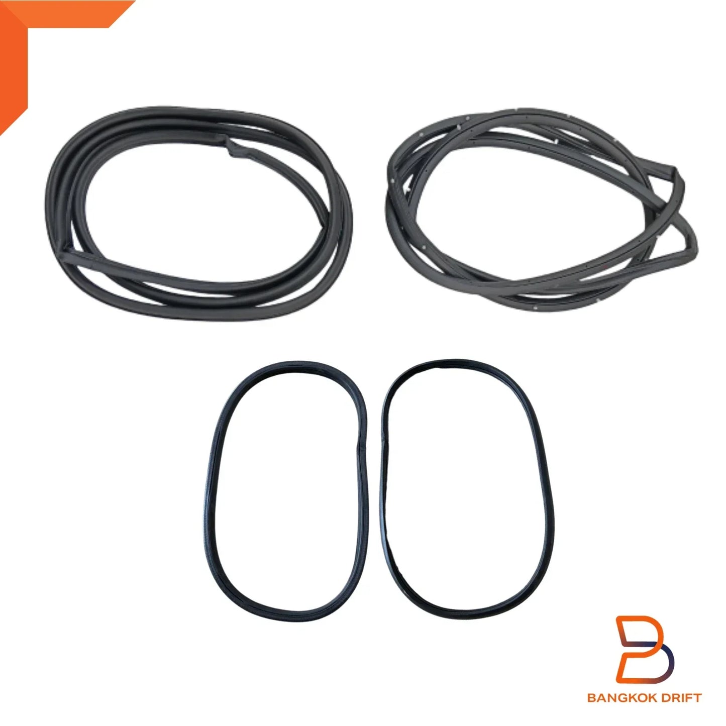 Front Door Weatherstrip Rubber Seal for Holden Rodeo TF (1988-2002)