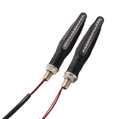 2 x Amber Turn Signal Lights for Motorbike