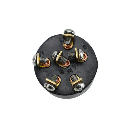 3 Position Outboard Ignition Switch with 6 Terminals & 2 Keys for Boats