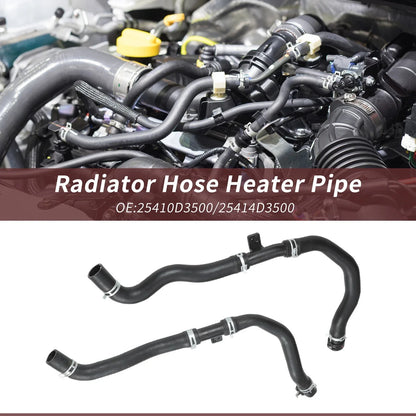 2 x Upper & Lower Radiator Coolant Water Hoses for Hyundai Tucson (2016-2021)