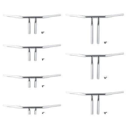 4/6/8/10/12/14/16'' Rise T-Bar Handlebar for Harley Sportster