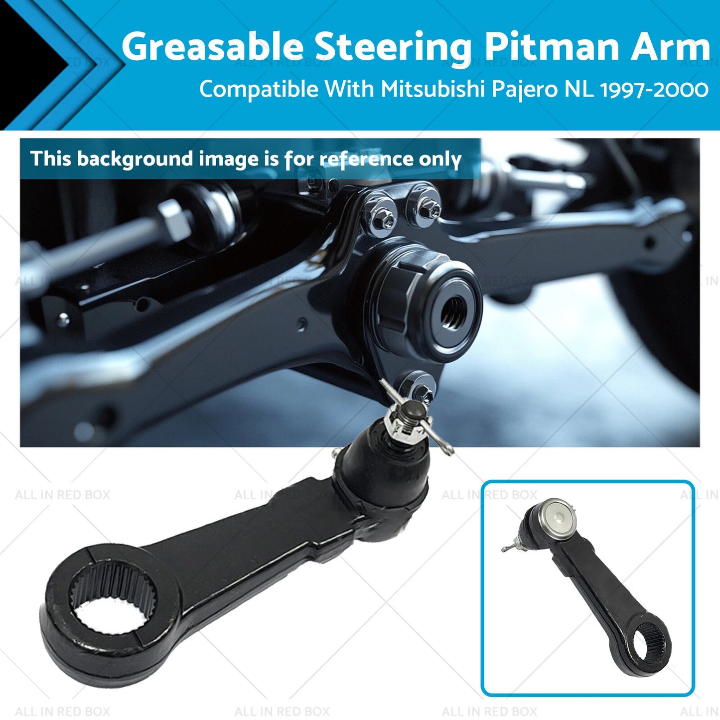 Greasable Steering Pitman Arm for Mitsubishi Pajero NL (1997-2000)