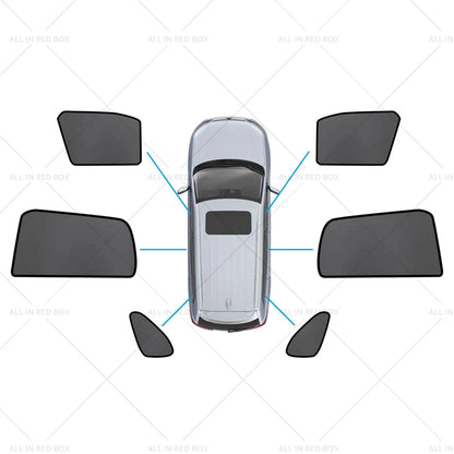 Magnetic Mesh Sun Blind Shades for Mitsubishi ASX (2010-2025)
