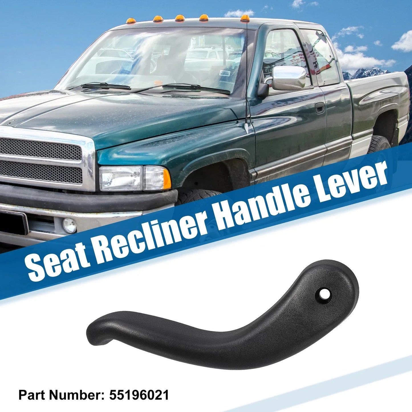 Seat Recliner Handle Lever for Dodge Ram 1500 2500 3500 (2010-2023)