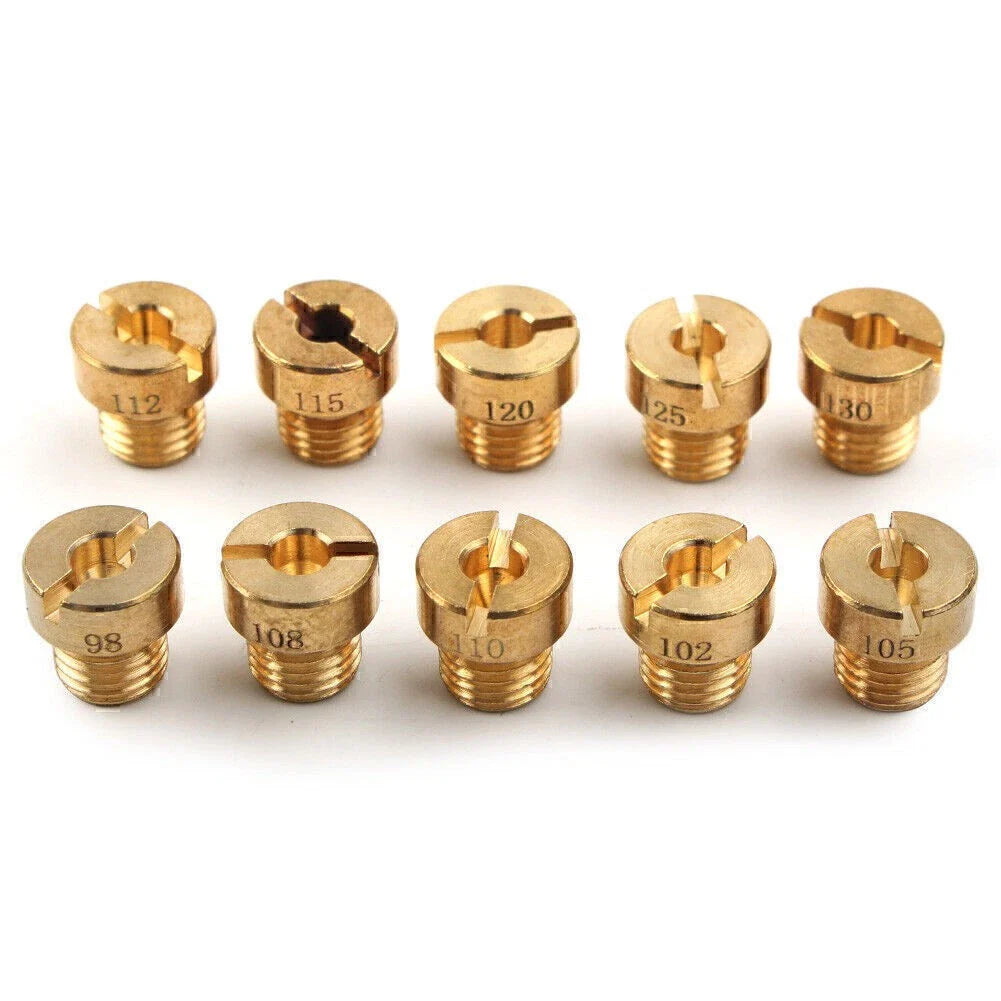 10 Pcs Carburetor Main Jet for Dellorto PHBG SHA 5mm