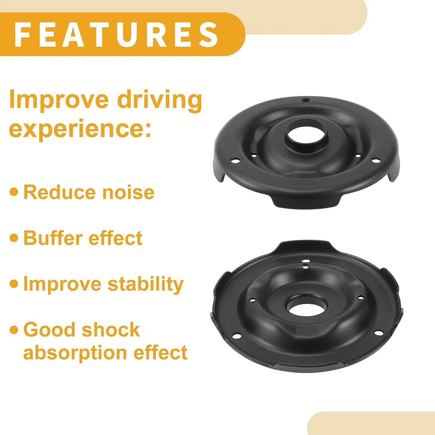 Upper Coil Spring Insulator for LEXUS RX350 2010-2015 Rubber 1 x Piece