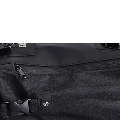Waterproof 10L Rear Tail Seat Bag for Motorcycle - Black