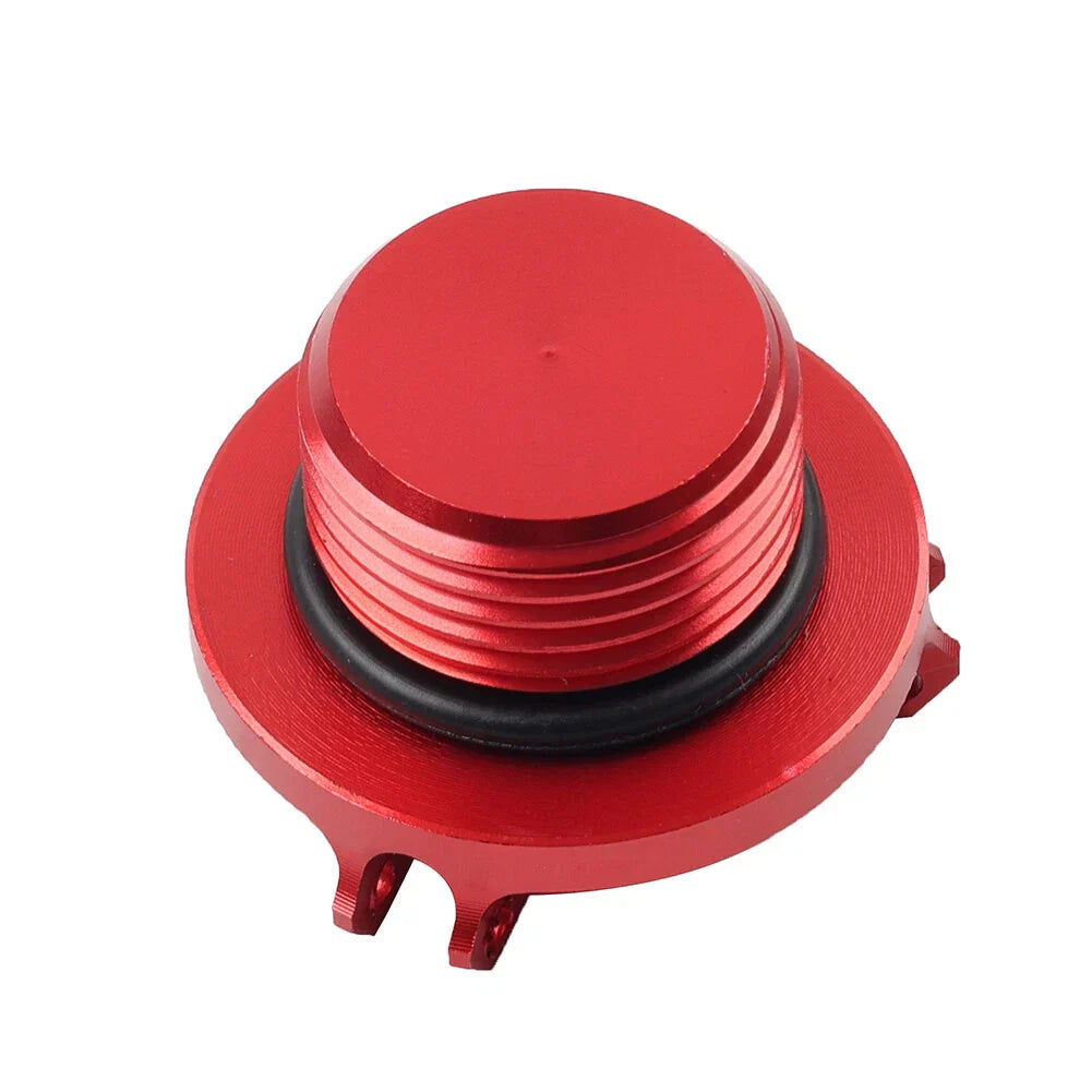 Red Engine Oil Filler Cap Cover for BENELLI TRK 502, Leoncino 500 (2017-2023)