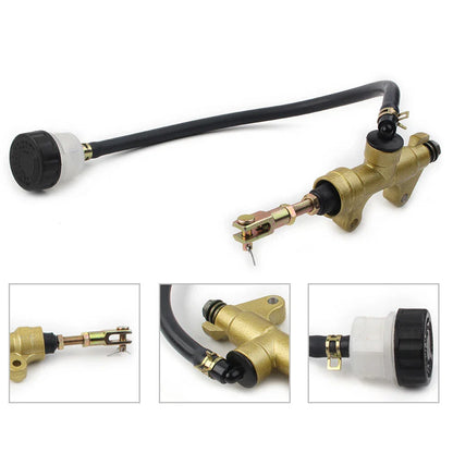Rear Brake Master Cylinder Pump Set for Suzuki GSXR 600 750 1000 1100 (2001-2023)