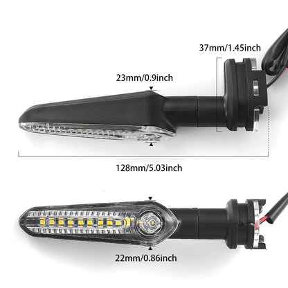 LED Turn Signal Lights for Yamaha MT07 MT09 Tracer 700 XJ6 FZ6 YZF R15 XSR