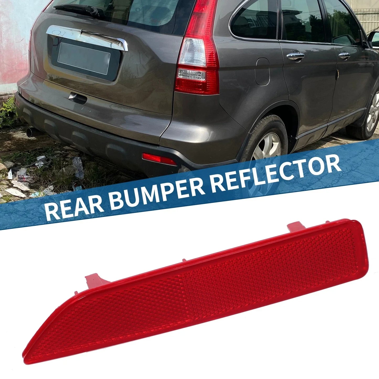 Rear Left Side Bumper Reflector for Honda Crosstour (2013-2015)