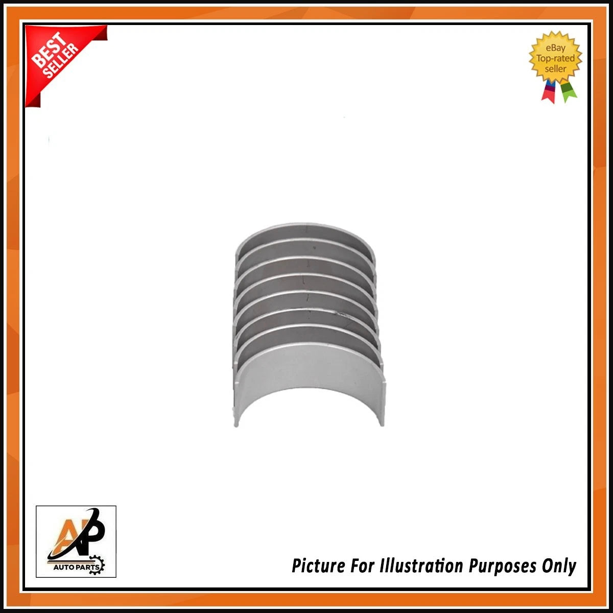 Big End Bearings Set STD Replacement for 1.6 DV6 Ford Peugeot Citroën (2010–2020)