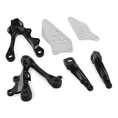 Front Rider Footrest Pegs for Kawasaki Ninja ZX6R (2009-2011)