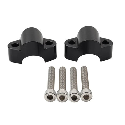 1 1/8" 28mm Handlebar Riser Clamp Mount Bracket Black for CFMOTO 800MT (2021-23)