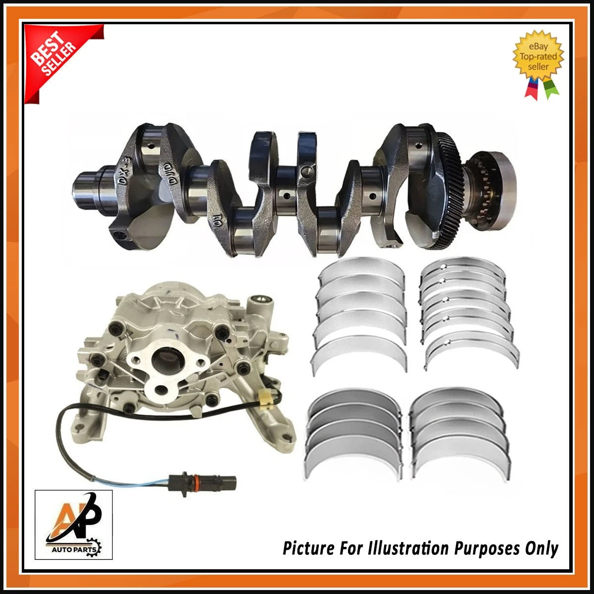 Crankshaft Rebuild Kit for Land Rover Range Rover 2.0 Diesel (204DTD) (2013–2017)