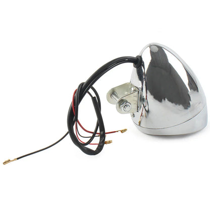 Chrome Retro LED Headlight Spot Lamp for Honda VTX 1800 (2002-2009)