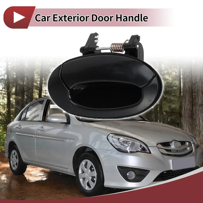 Exterior Door Handle for Hyundai Elantra Rear Right Black (2011-2016)