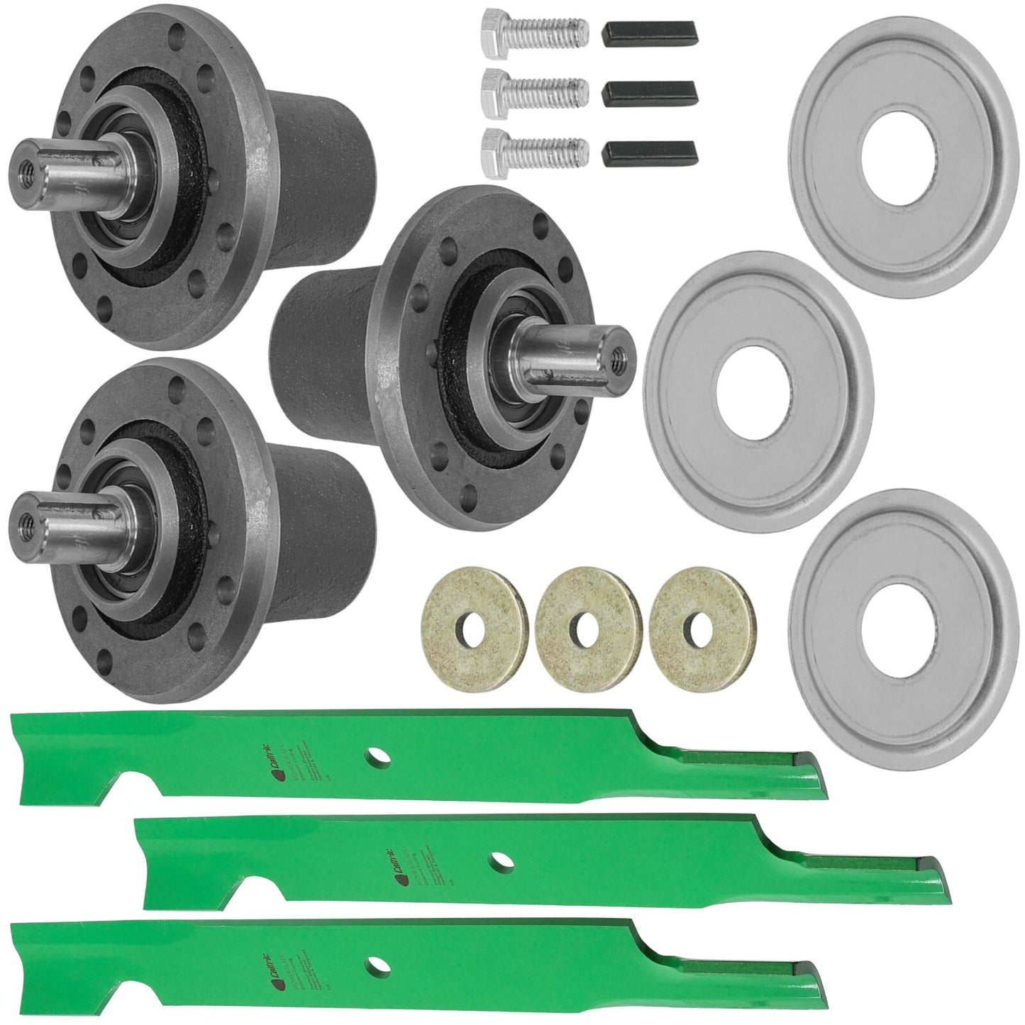 Deck Spindle Assembly with Blade for Gravely 36 in 60 in (2000–2010)